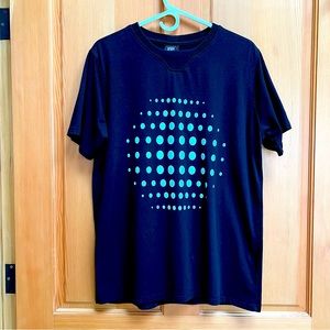 ICNY Sport Reflective Dot T Shirt M